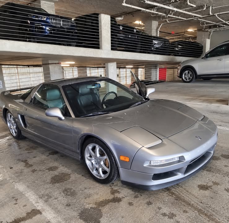 Silver Acura NSX detailed by Detail Masters